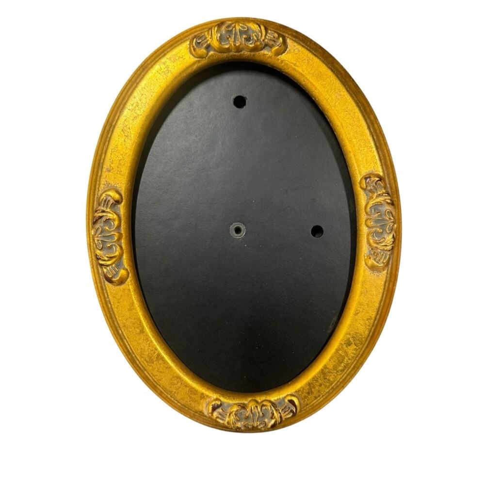 Vintage and Elegant Gold Olan Mills Oval 5x7 Picture Frame